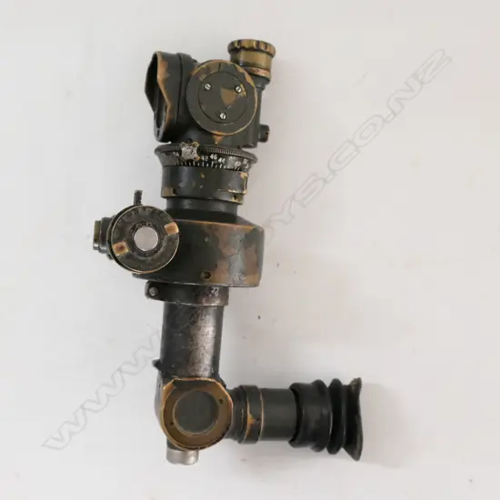 WWII US MILITARY M12 PANORAMIC TELESCOPE HOWIZTER SIGHT